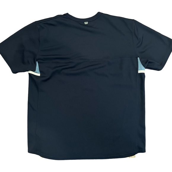 Men’s Nike Short Sleeve Shirt | Color blocked | Striped | Blue | Size XXL - Picture 4 of 7